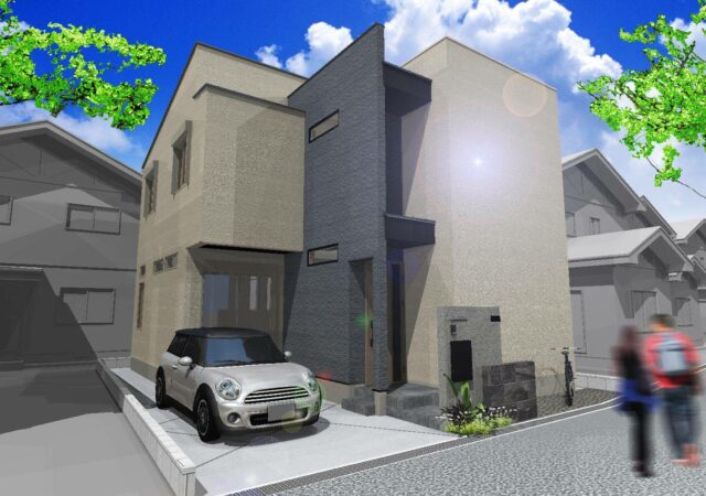 新築分譲住宅　高槻市清福寺町