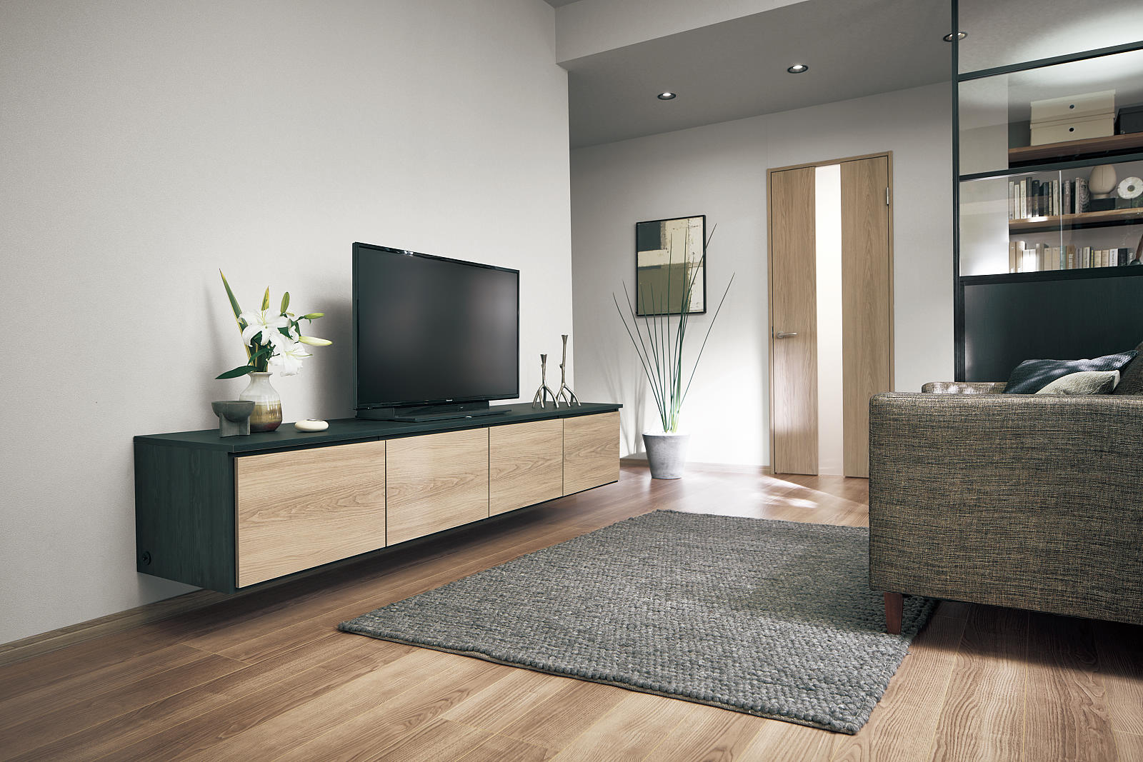 建具：Panasonic<br />
ベリティス<br />
スタンダードレーベル