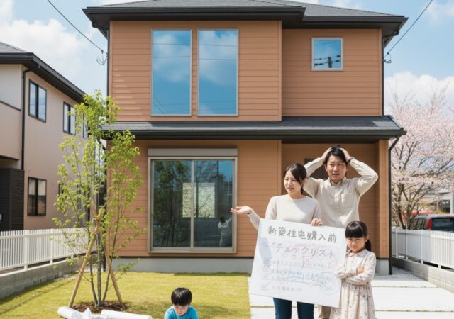 住宅購入前チェックリスト