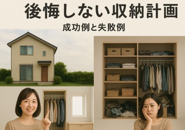 後悔しない収納計画